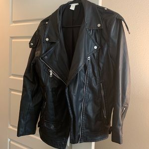 H&M fake leather jacket